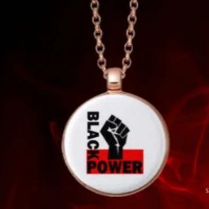 Black Power Peaceful Protest Collection Necklace